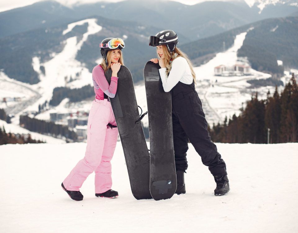 tabere ski copii în Bansko ilustrând copii pe pârtie